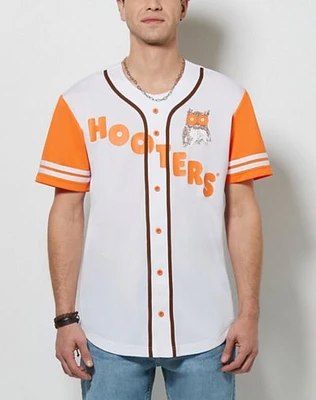 White Hooters Jersey