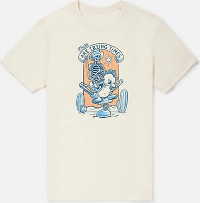 Trying Times Skeleton T Shirt