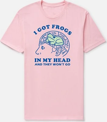 Frogs in My Head T Shirt