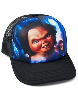 Chucky Lightning Trucker Hat