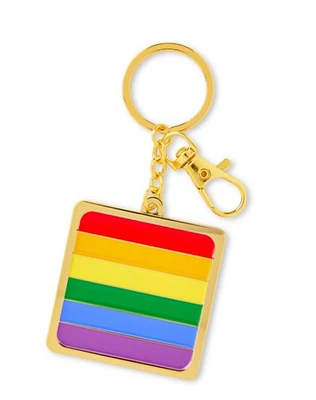 Rainbow Pride Flag Keychain