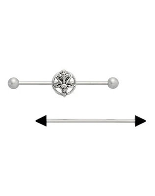 Baphomet Industrial Barbell 2 Pack - 14 Gauge