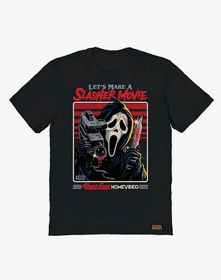 Let's Make a Slasher Movie Ghost Face T Shirt
