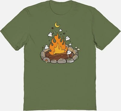 Green Campfire T Shirt