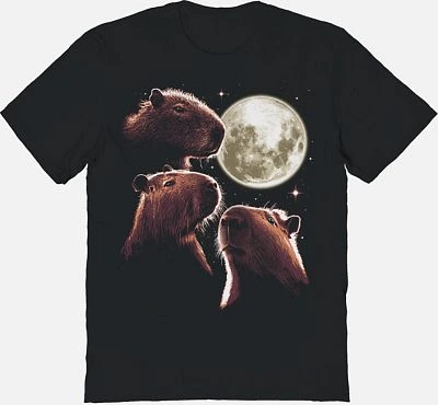 Capybara Moon T Shirt