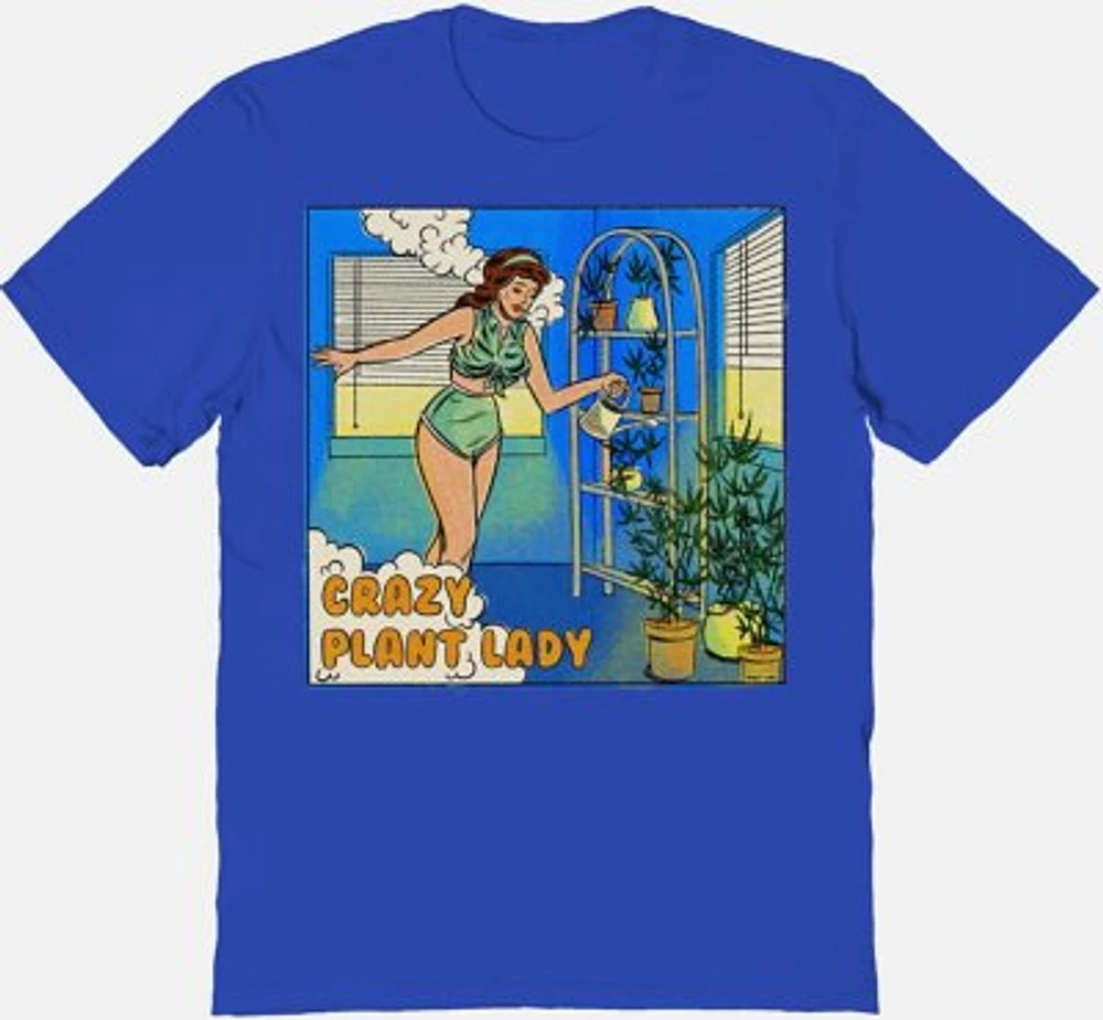 Crazy Plant Lady T Shirt