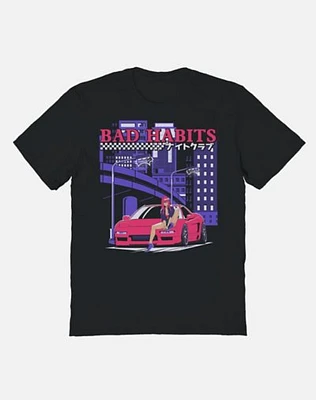 Bad Habits City Skyline T Shirt