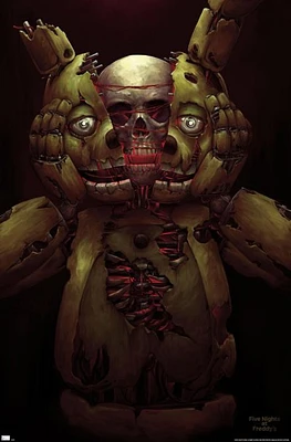 Five Nights at Freddy's Skull Poster