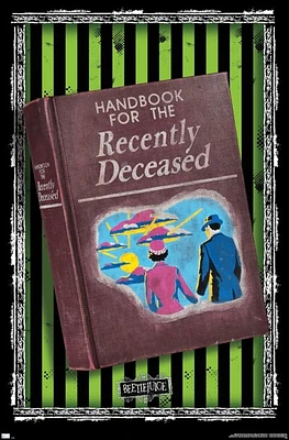 Handbook for the Recently Deceased Poster - Beetlejuice