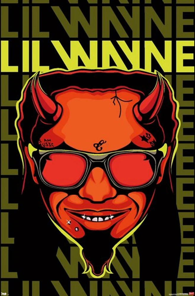 Lil Wayne Devil Poster