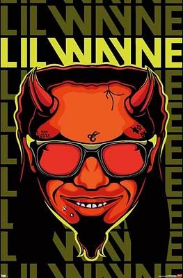 Lil Wayne Devil Poster