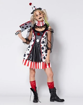 Adult Twisted Clown Costume