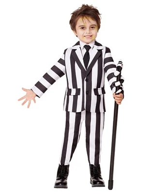 Toddler Beetlejuice Striped Suit