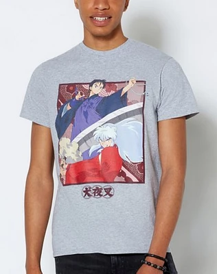 Inuyasha Miroku Kanji T Shirt