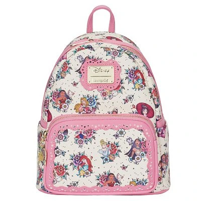 Loungefly Disney Princess Tattoos Mini Backpack