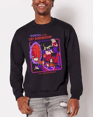 Portal to the Cat Dimension Sweatshirt