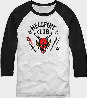 Hellfire Club Raglan T Shirt