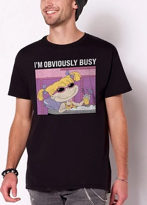 Obviously Busy Angelica T Shirt
