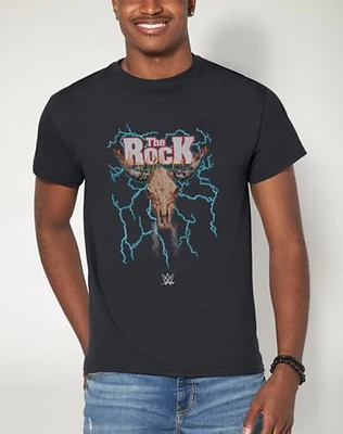 The Rock Bull Skull T Shirt