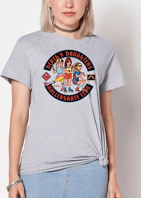 Death's Daughters Rollerskate Club T Shirt