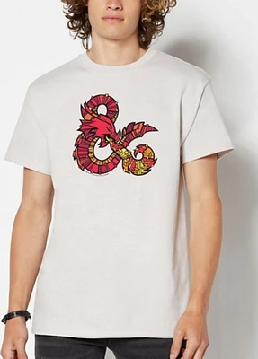 Stained Glass Dungeons & Dragons Logo T Shirt