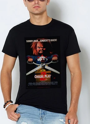 Black Child's Play 2 Chucky T Shirt