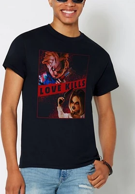 Love Kills Chucky T Shirt