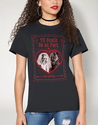 Til Death Do Us Part Chucky and Tiffany T Shirt