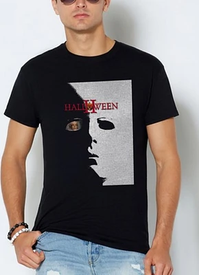 Halloween II Split Face T Shirt