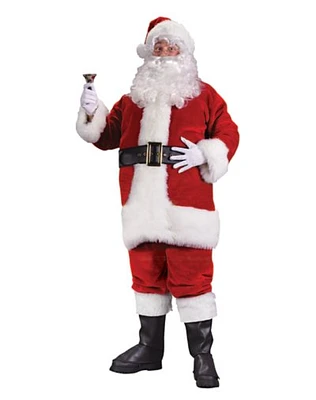 Adult Regency Plush Santa Suit Costume