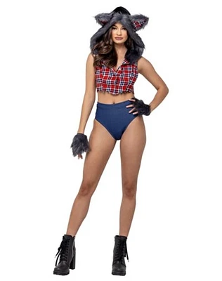 Adult Sultry She-Wolf Costume