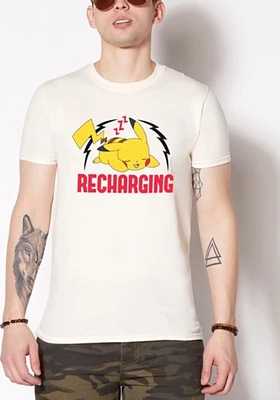 Recharging Pikachu T Shirt