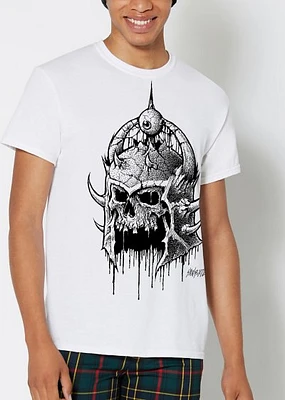 Eyeball Warrior Helmet T Shirt