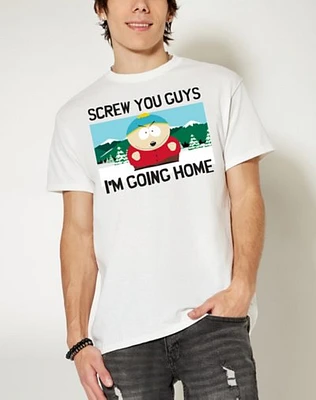 Screw You Guys Cartman T Shirt- South Park