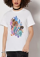 The Little Mermaid Group T Shirt