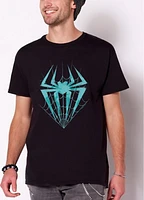 Blue Spider-Man Symbol T Shirt