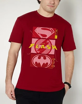 Stacked Superhero Logo T Shirt