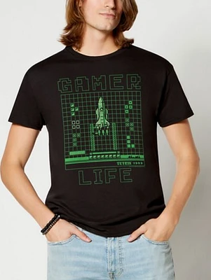 Tetris Gamer Life T Shirt