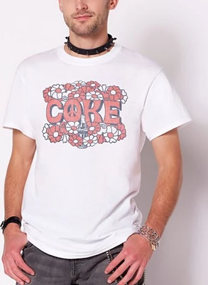 Groovy Floral Coke T Shirt