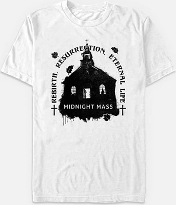 Black and White Midnight Mass T Shirt