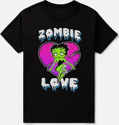 Betty Boop Zombie Love T Shirt