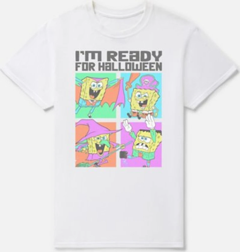 SpongeBob Ready for Halloween T Shirt