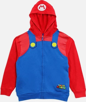 Kids Super Mario Outfit Hoodie