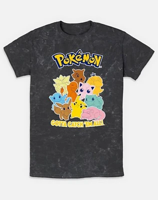 Characters Catch 'Em All T Shirt