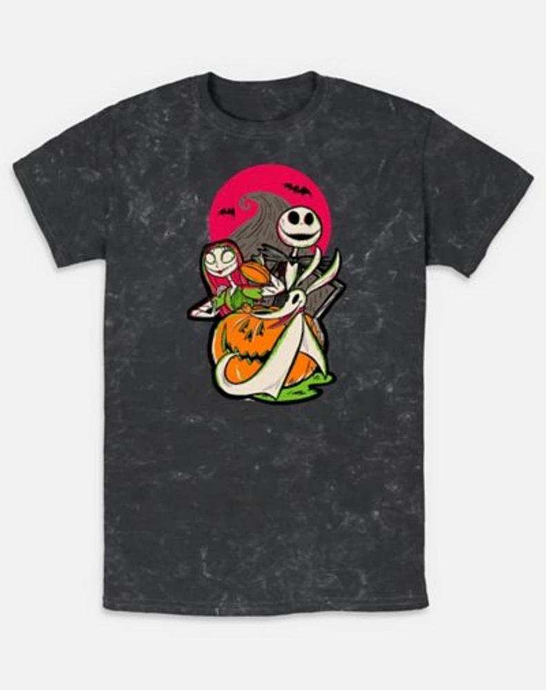 Jack Skellington Sally Pumpkin T Shirt