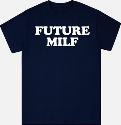 Navy Future MILF T Shirt