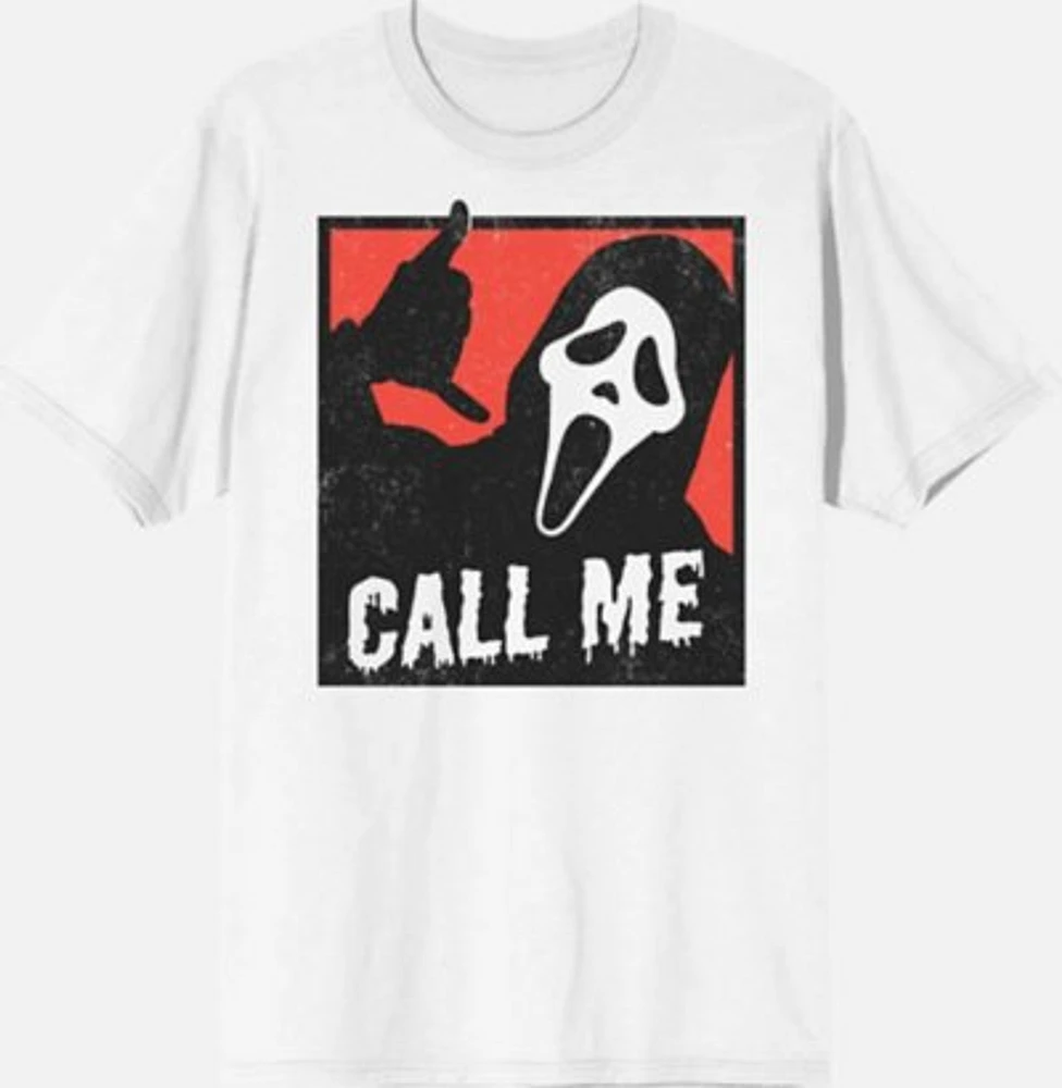 Ghost Face Call Me T Shirt