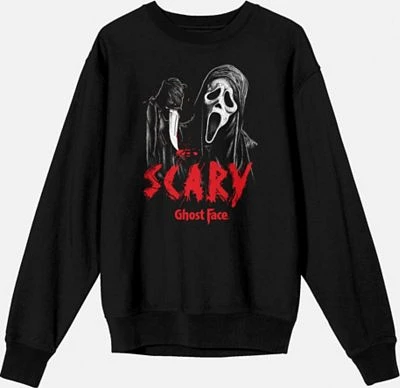 Scary Ghost Face Crewneck Sweatshirt