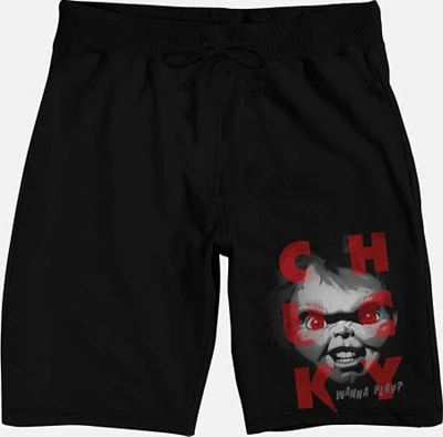 Black Horror Chucky Shorts