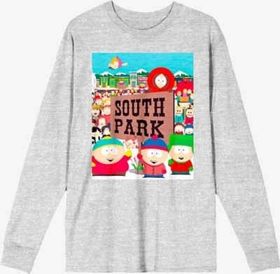 South Park Cast Image Long Sleeve T Shirt